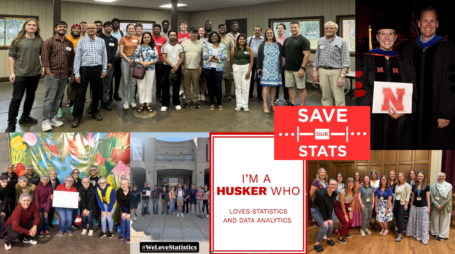 We are the Department of Statistics